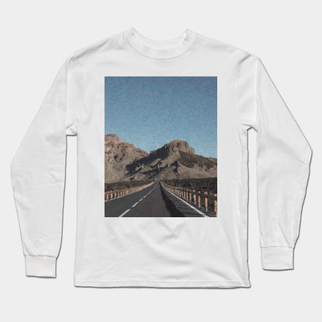 Roadtrip Long Sleeve T-Shirt by SatisfyingPaintings2